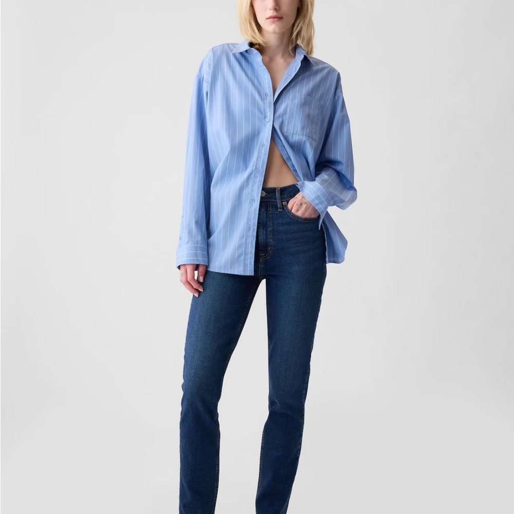 GAP High Rise Vintage Slim Jeans in Dark Indigo - NWT